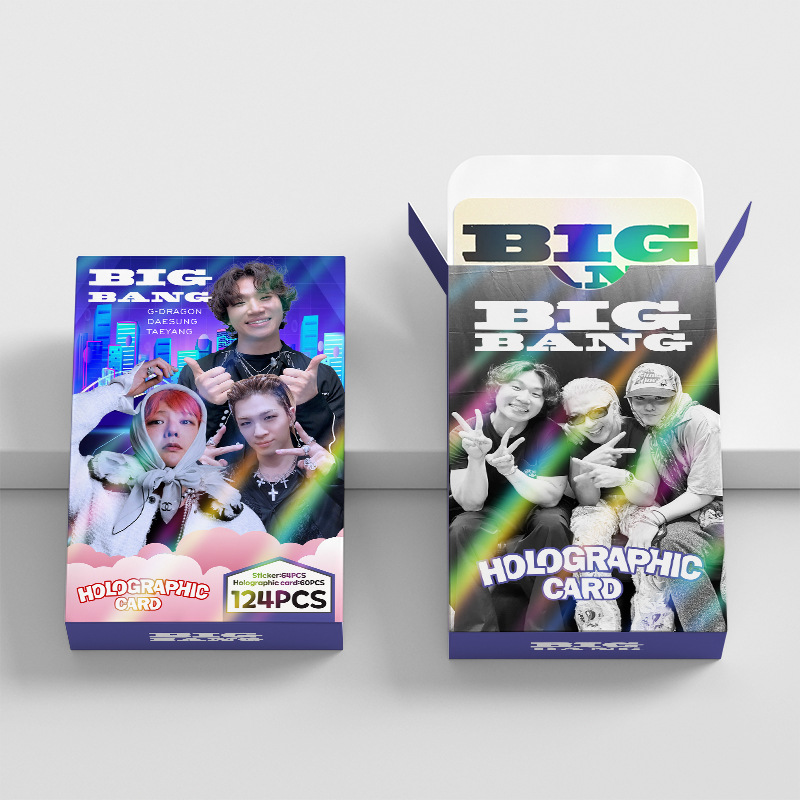 [PRE-ORDER] BIGBANG holographic lomocards (124pcs)