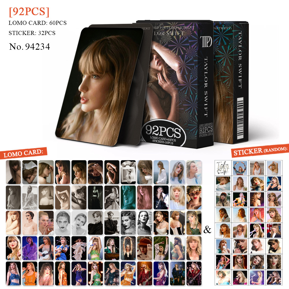 [PRE-ORDER] Taylor Swift 'THE TORTURED POETS DEPARTMENT' lomocards (92pcs)