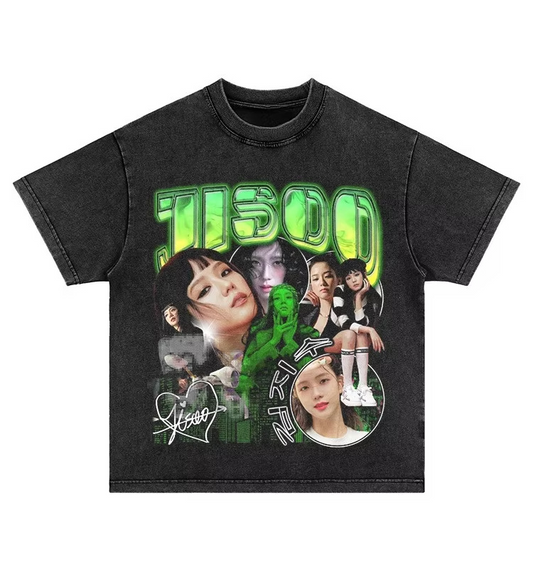 [PRE-ORDER] BLACKPINK JISOO Washed T-shirts