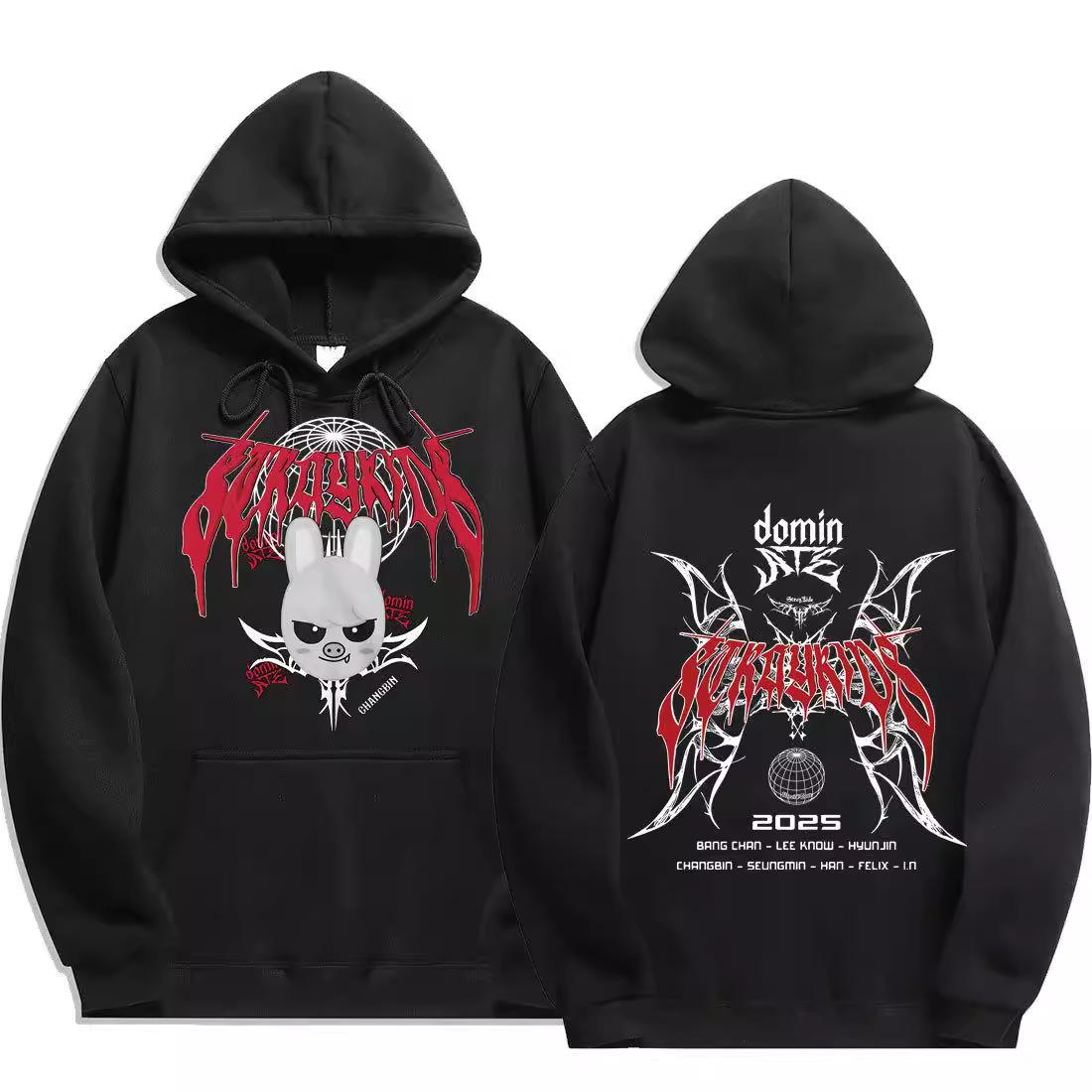 [PRE-ORDER] STRAY KIDS 'Dominate' EVIL SKZOO Hoodies