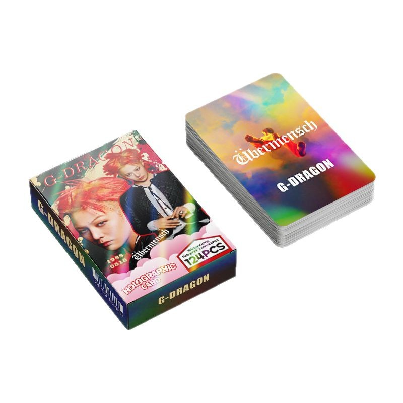 [PRE-ORDER] G-DRAGON holographic lomocards (124pcs)