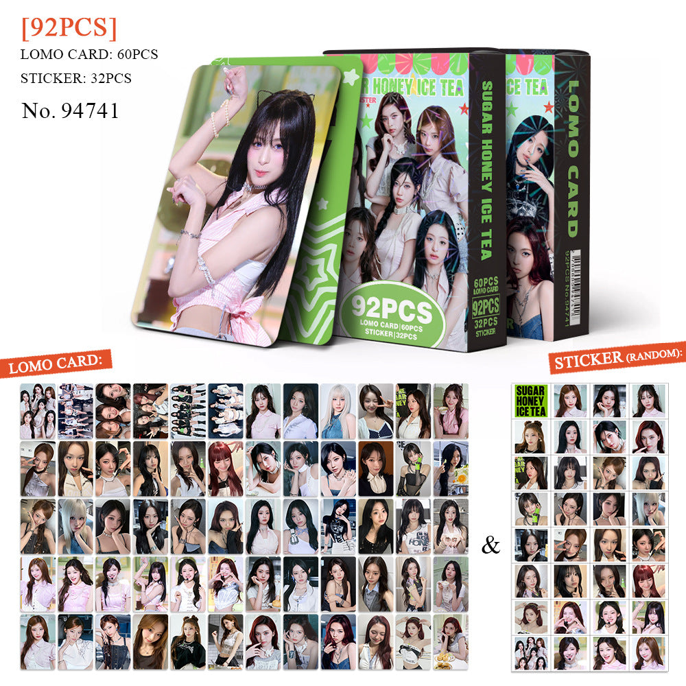 [Në Gjendje] Babymonster 'Sugar Honey Ice Tea' lomocards (92pcs)