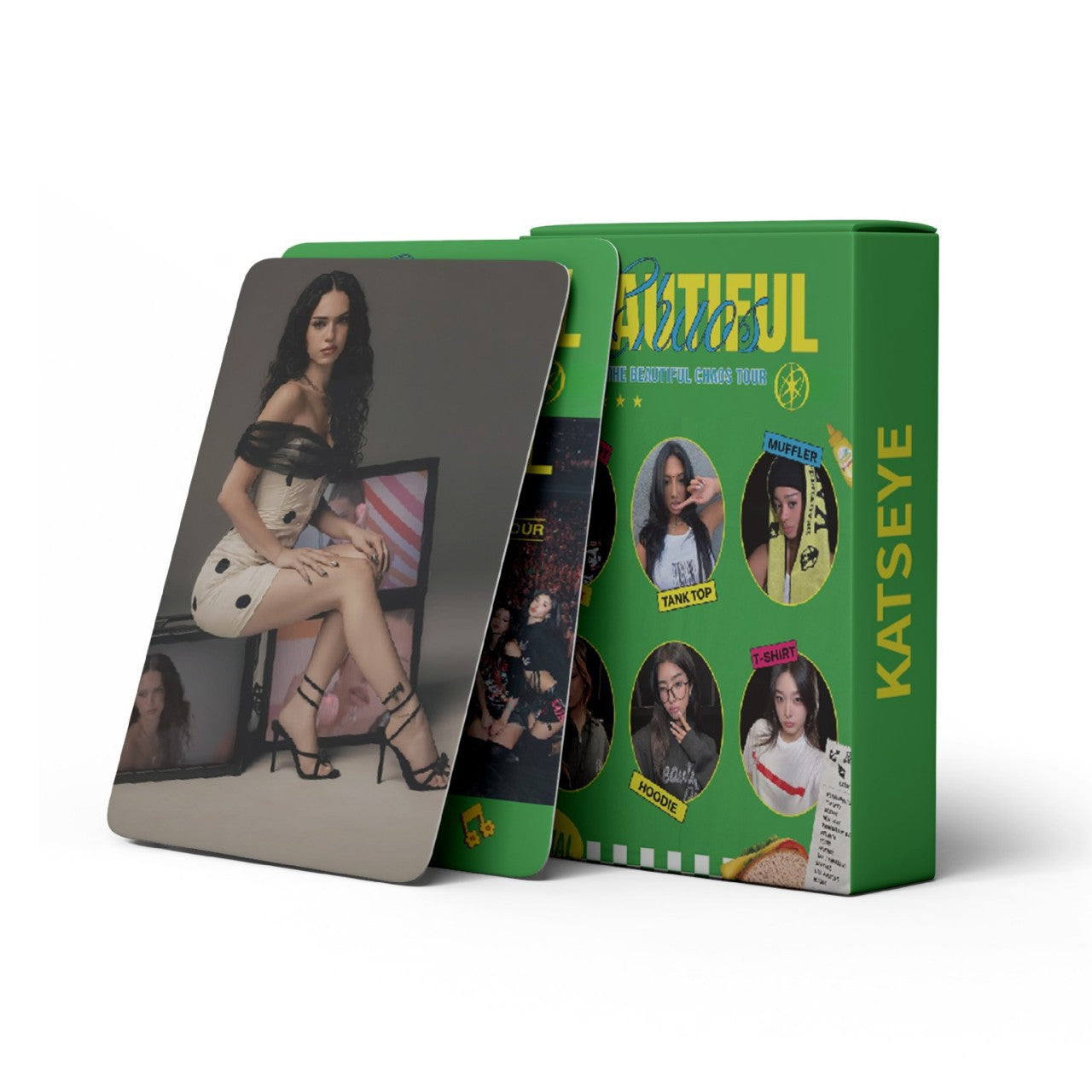 [Në Gjendje] KATSEYE 'Beautiful Chaos' updated lomocards (55pcs)