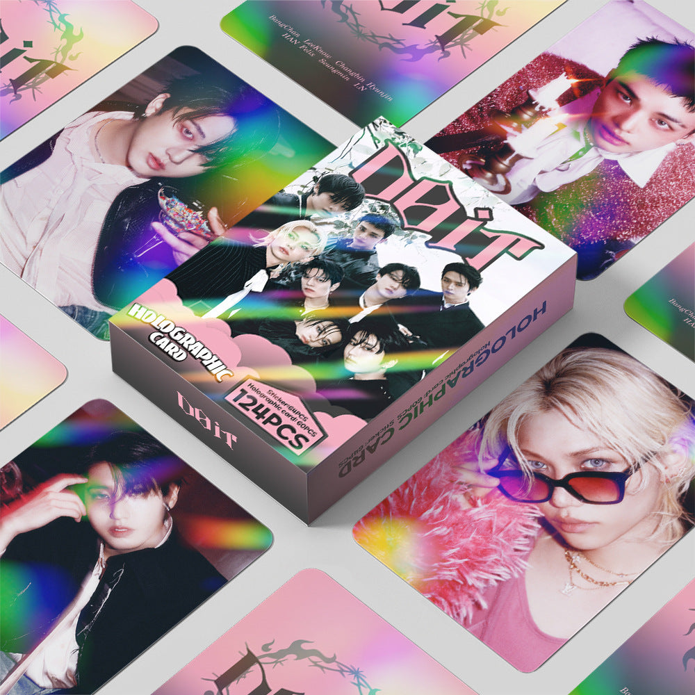[Në Gjendje] STRAY KIDS 'Do It' holographic lomocards (124pcs)