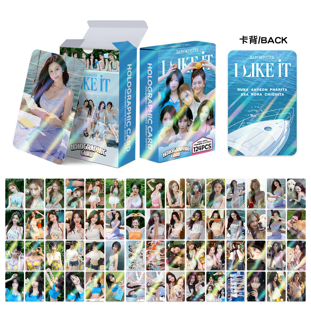 [Në Gjendje] BABYMONSTER 'I Like It' Lomocards (124pcs)