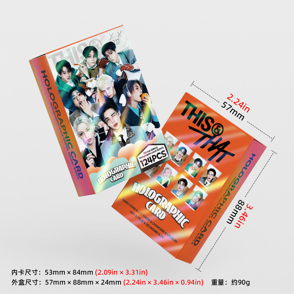 [PRE-ORDER] Stray Kids 'This & That' Lomocards (124pcs)