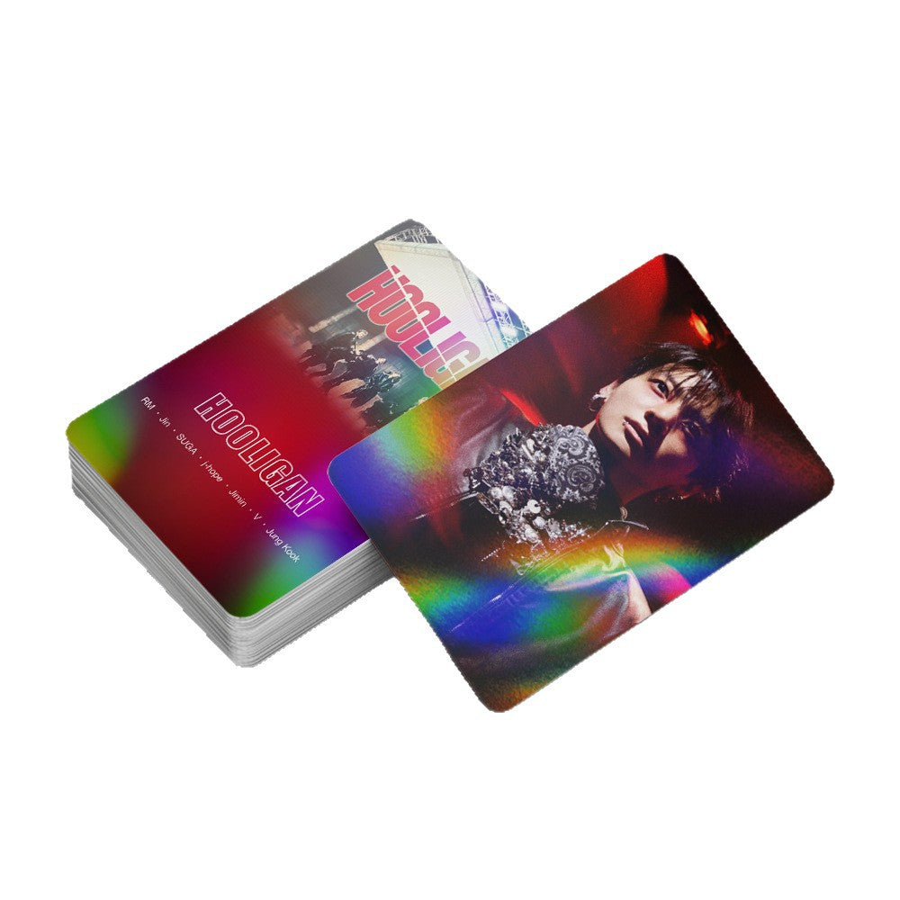 [PRE-ORDER] BTS 'Hooligan' holographic lomocards (124pcs)