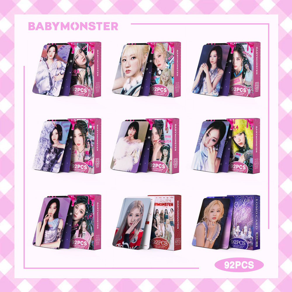 [Në Gjendje] BABYMONSTER RUKA member lomocards (92pcs)