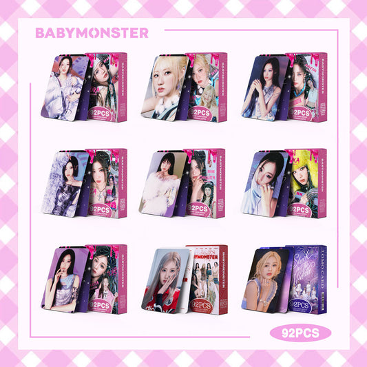 [Në Gjendje] BABYMONSTER CHIQUITA member lomocards (92pcs)