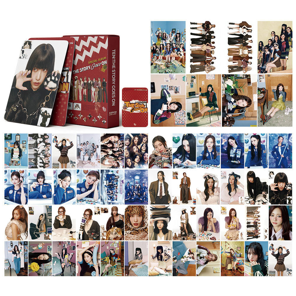 [Në Gjendje] TWICE 'Ten The Story Goes On' lomocards (55pcs)