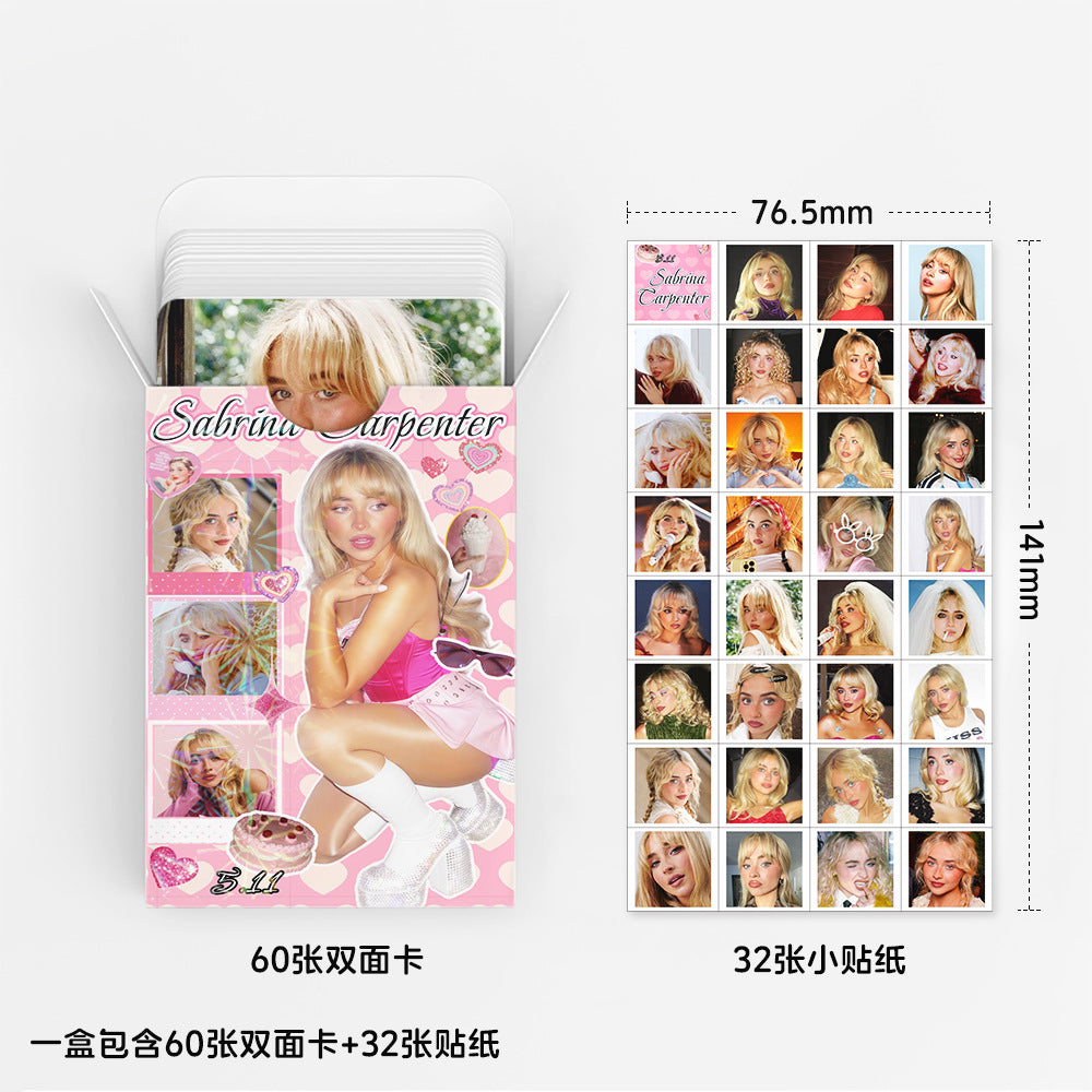 [Në Gjendje] Sabrina Carpenter New lomocards (92pcs)