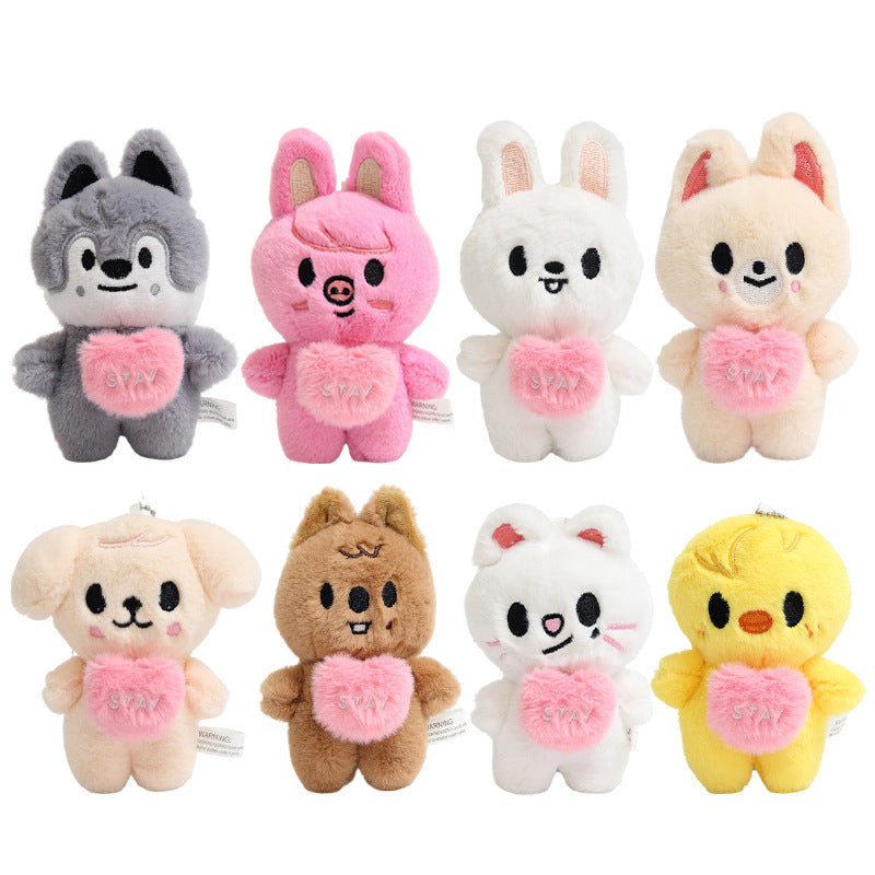 [Në Gjendje] Stray Kids SKZOO Heart STAY Keyring Plushie
