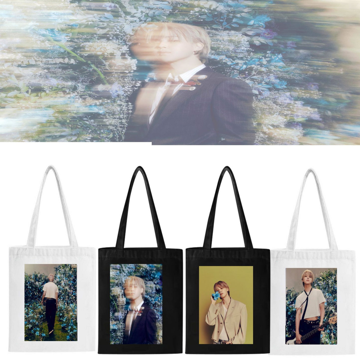 [PRE-ORDER] BTS JIMIN 'Muse' Tote Bags