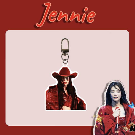 [PRE-ORDER] BLACKPINK Jennie 'Ruby' Keychain