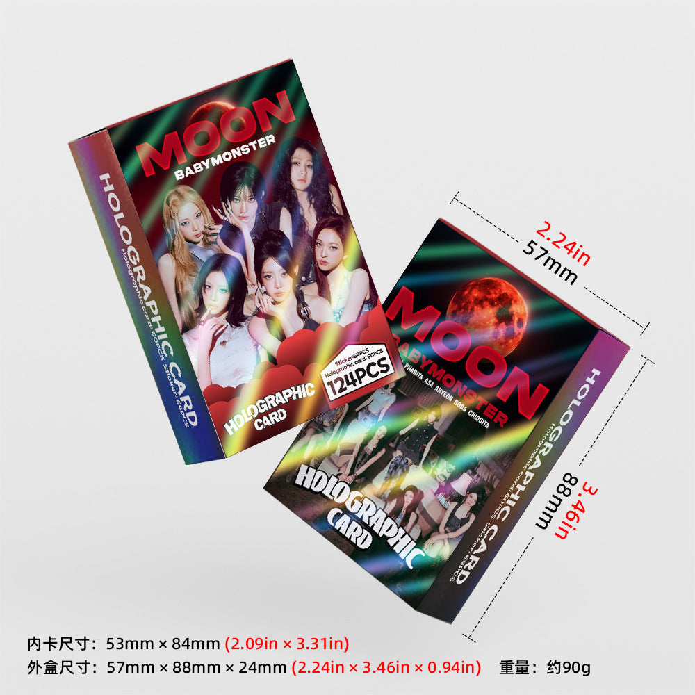 [PRE-ORDER] BABYMONSTER 'MOON' Lomocards (124pcs)