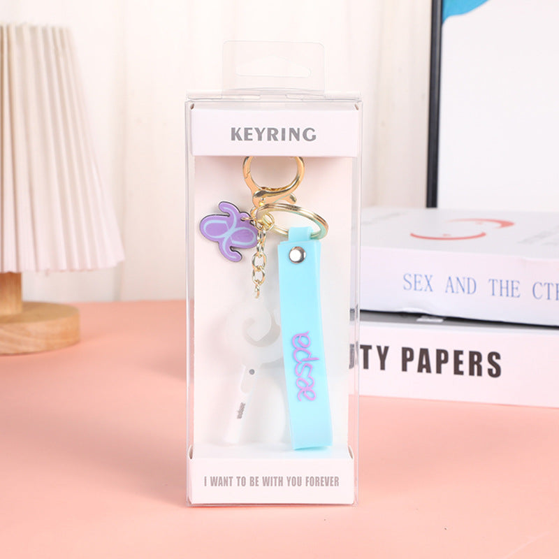 [Në Gjendje] aespa 3D Soft Rubber Lightstick Keyrings