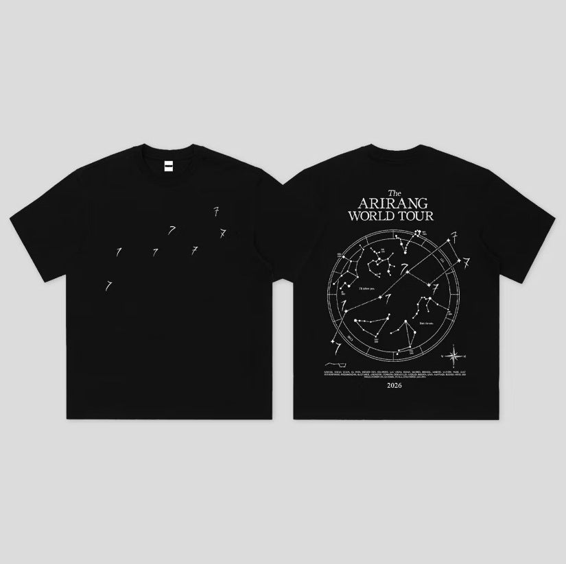 [PRE-ORDER] BTS Arirang 7 stars T-shirt