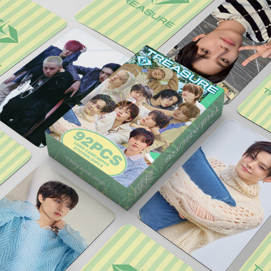 [On The Way] TREASURE 2026 Season's Greetings lomocards (92pcs)