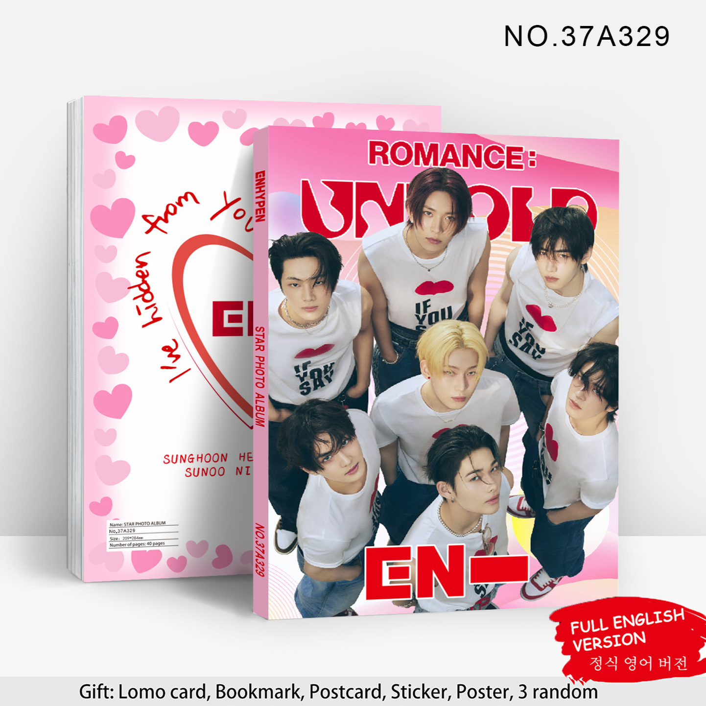 [PRE-ORDER] ENHYPEN ROMANCE UNTOLD: Daydream Photo Album
