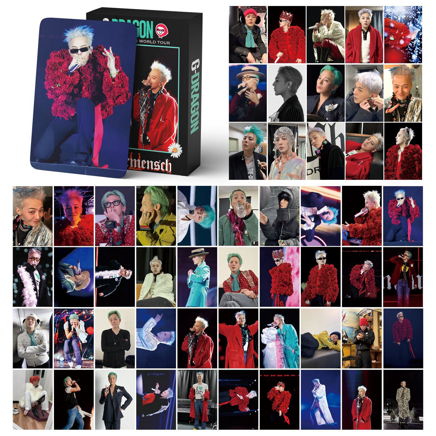 [BULK PRE-ORDER] Set of 5 ALL BOY GROUPS Lomocard Packs (55pc)