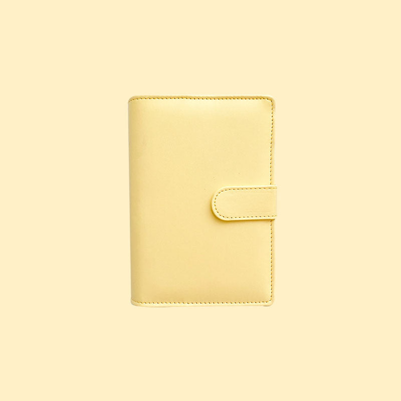 ON THE WAY: A6 Macaron Color Binder | Soft Faux Leather