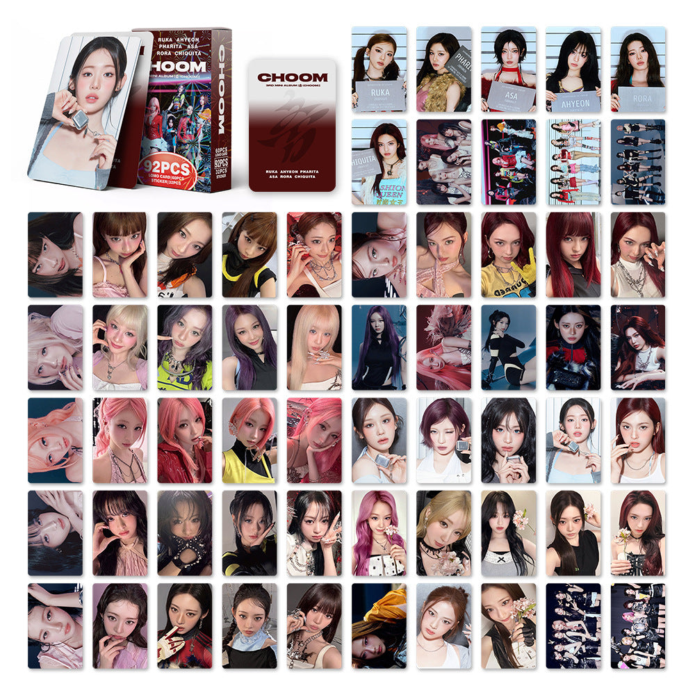 [PRE-ORDER] BABYMONSTER 'Choom' lomocards (92pcs)