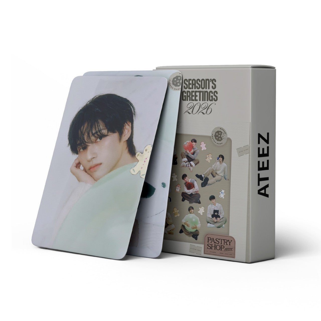 [Në Gjendje] ATEEZ 'Season's Greetings' lomocards (55pcs)