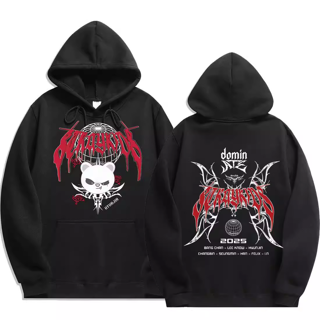 [PRE-ORDER] STRAY KIDS 'Dominate' EVIL SKZOO Hoodies