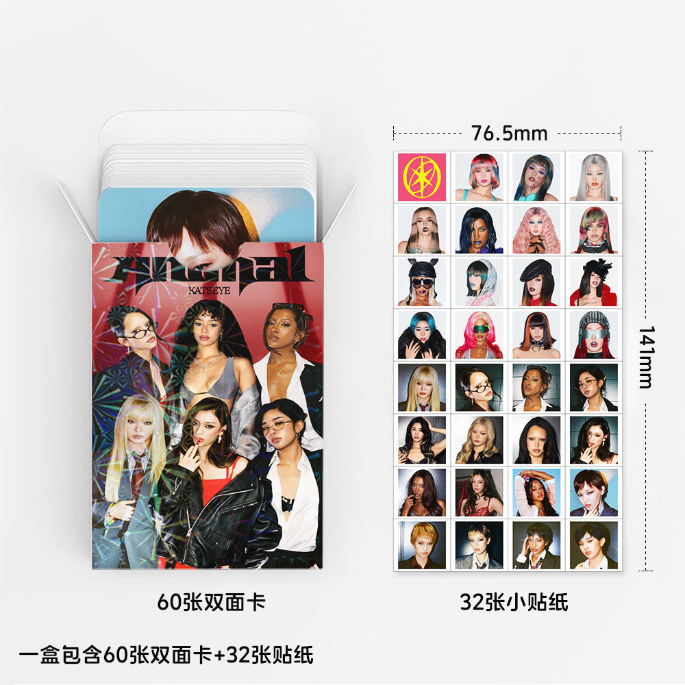 [Në Gjendje] KATSEYE 'Wild' lomocards (92pcs)