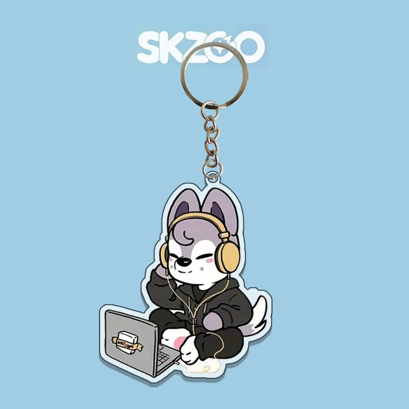 [Në Gjendje] Stray Kids SKZOO Acrylic Keychain Pendant