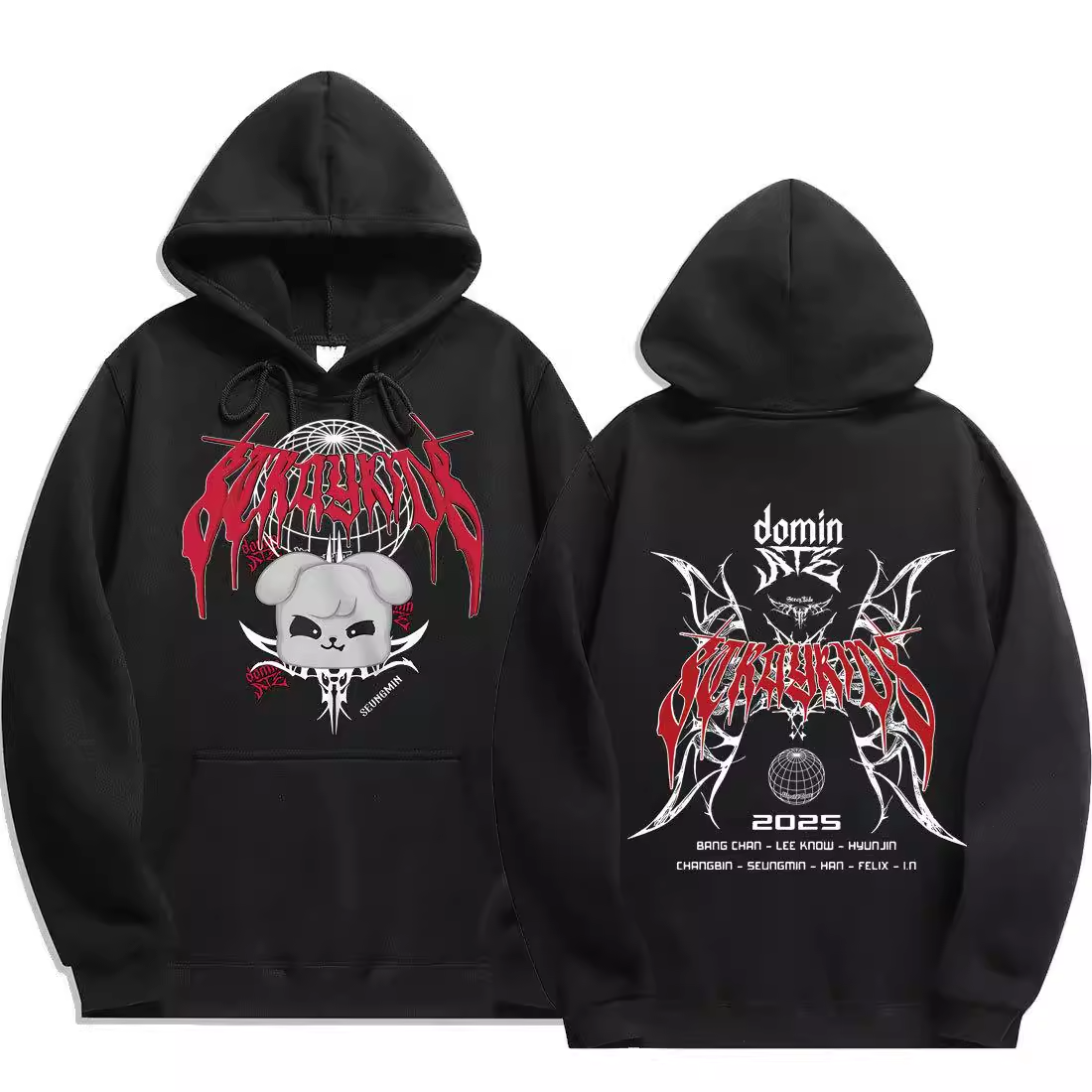 [PRE-ORDER] STRAY KIDS 'Dominate' EVIL SKZOO Hoodies