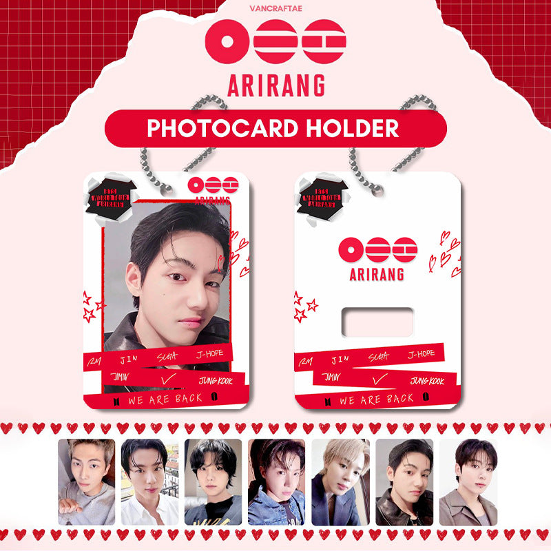 [Në Gjendje] BTS Arirang Photocard Holder | Acrylic