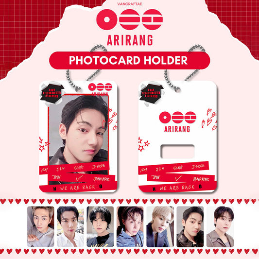 [Në Gjendje] BTS Arirang Photocard Holder | Acrylic