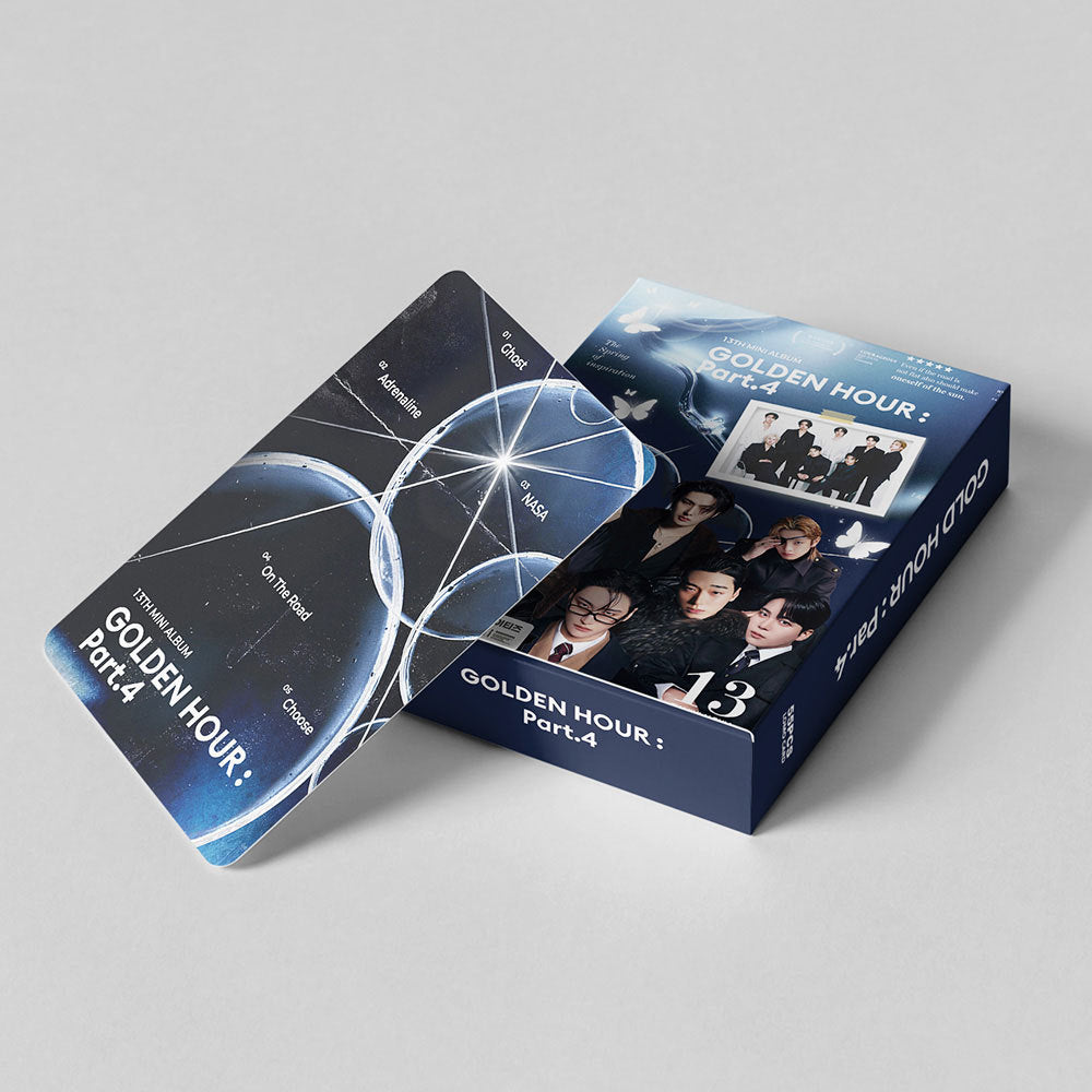 [Ne Gjendje] ATEEZ 'Golden Hour Pt.4' lomocards (55pcs)