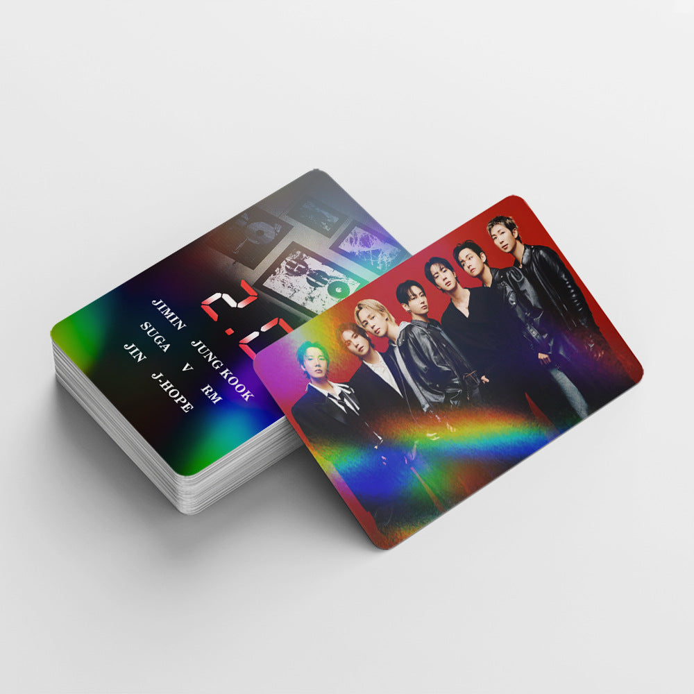 [On The Way] BTS 2.0 MV holographic lomocards (124pcs)