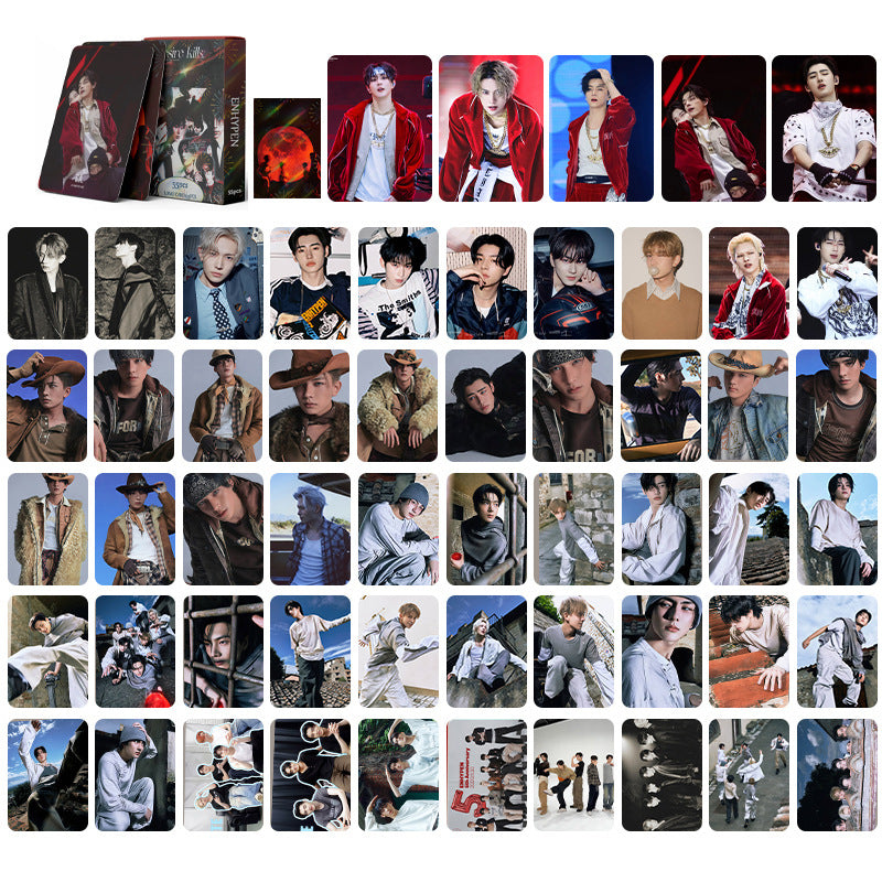 [On The Way] ENHYPEN 'Desire Unlesh' lomocards (55pcs)