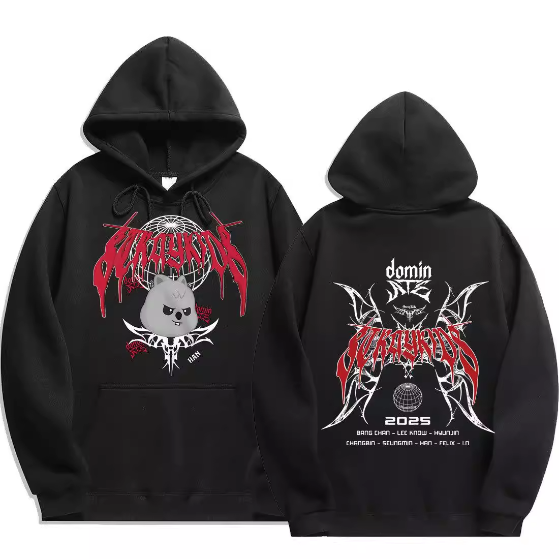 [PRE-ORDER] STRAY KIDS 'Dominate' EVIL SKZOO Hoodies