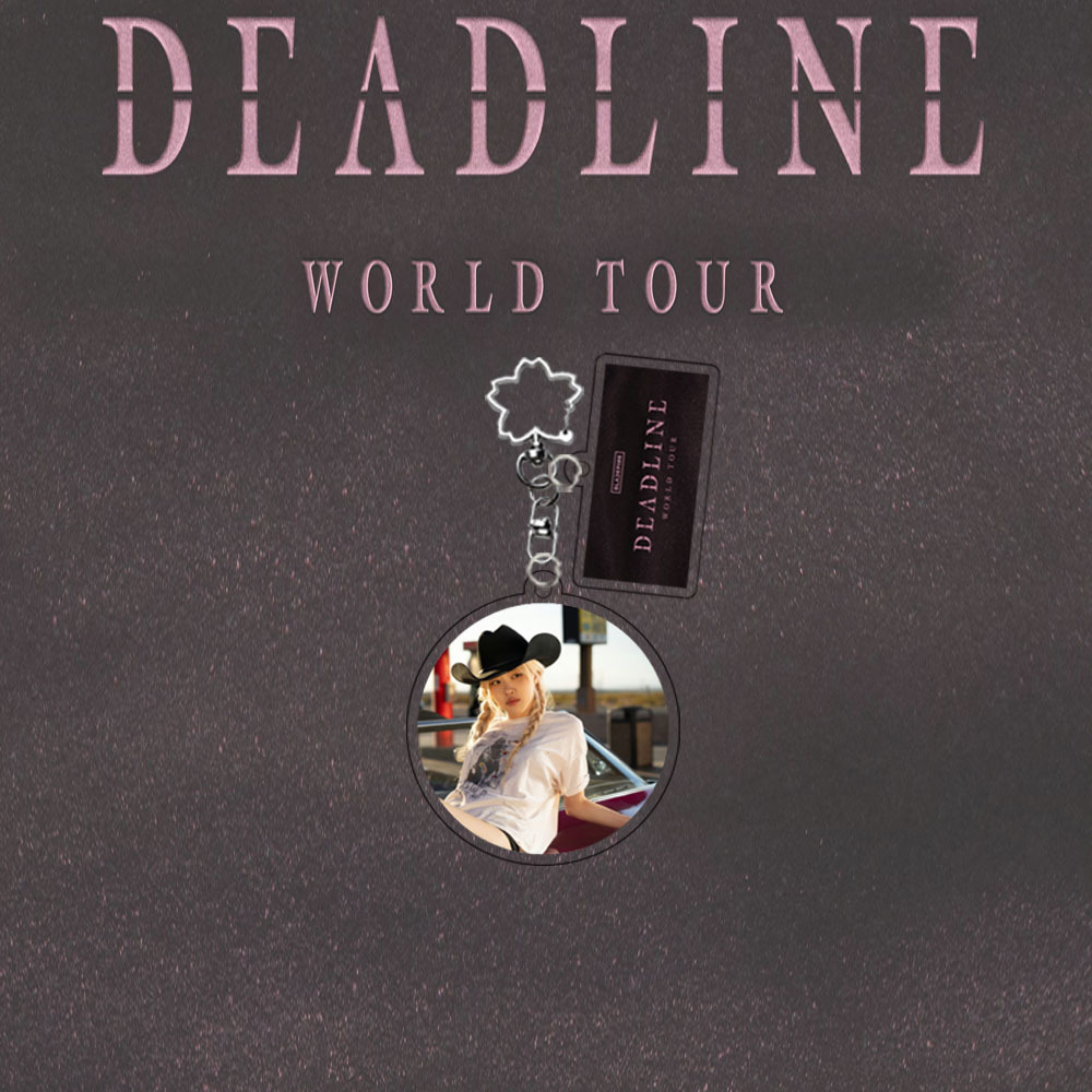 [PRE-ORDER] BLACKPINK 'Deadline' Acrylic Keyrings