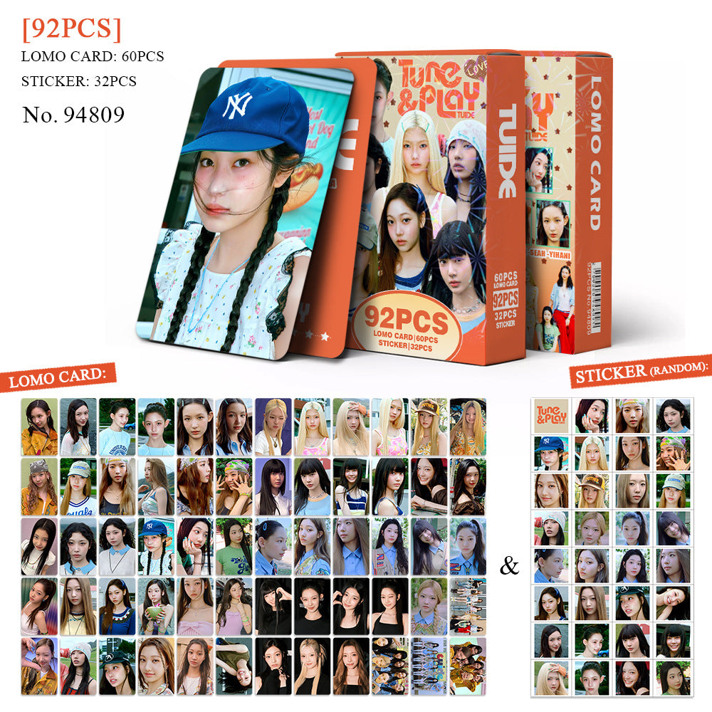 [Po vjen/ 9 Tetor] TUIDE - Tuition Lomocards (92pcs)