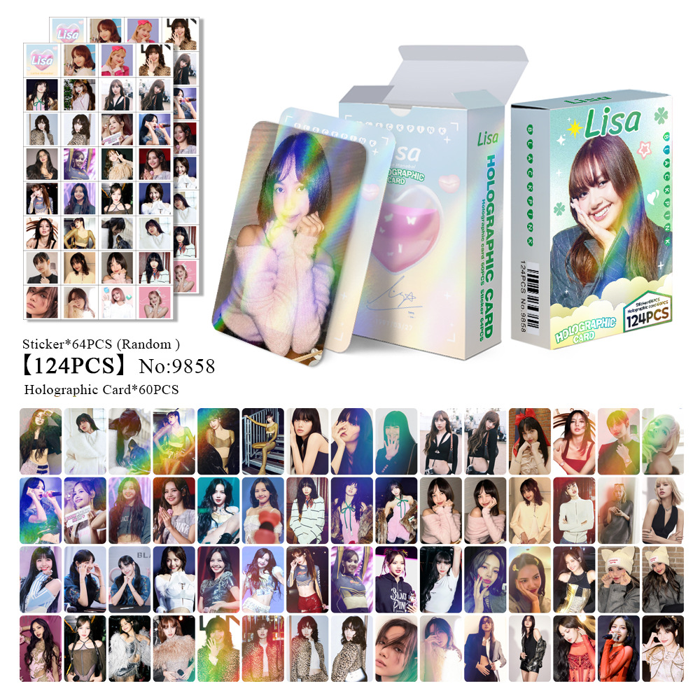 [Në Gjendje] LISA holographic lomocards (124pcs)