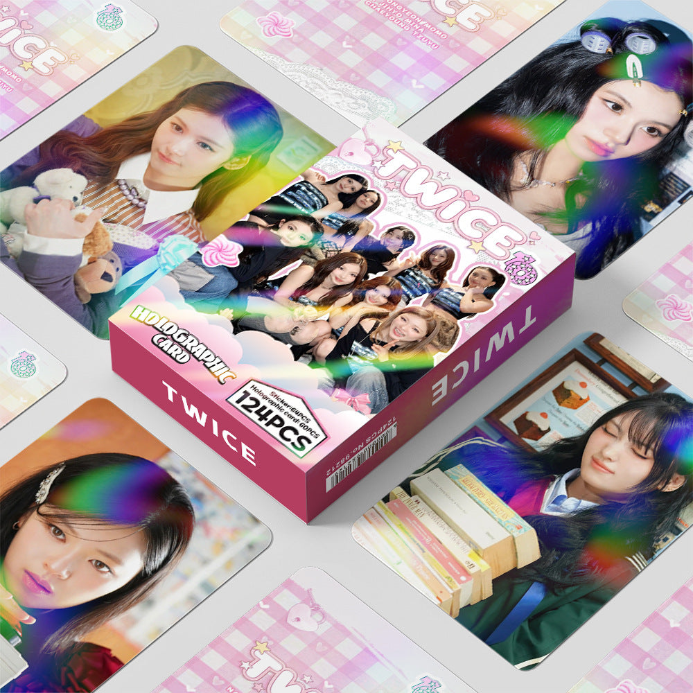 [Në Gjendje] TWICE 2026 new holographic lomocards (124pcs)
