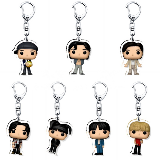 [Në Gjendje] BTS Solo Acrylic Keychain Pendant