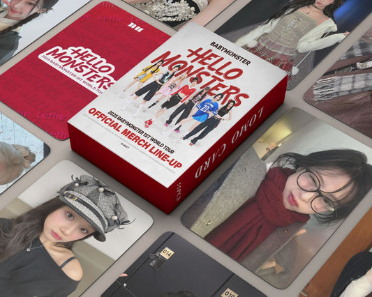 [Në Gjendje] BABYMONSTER 'Hello Monsters' lomocards (55pcs)
