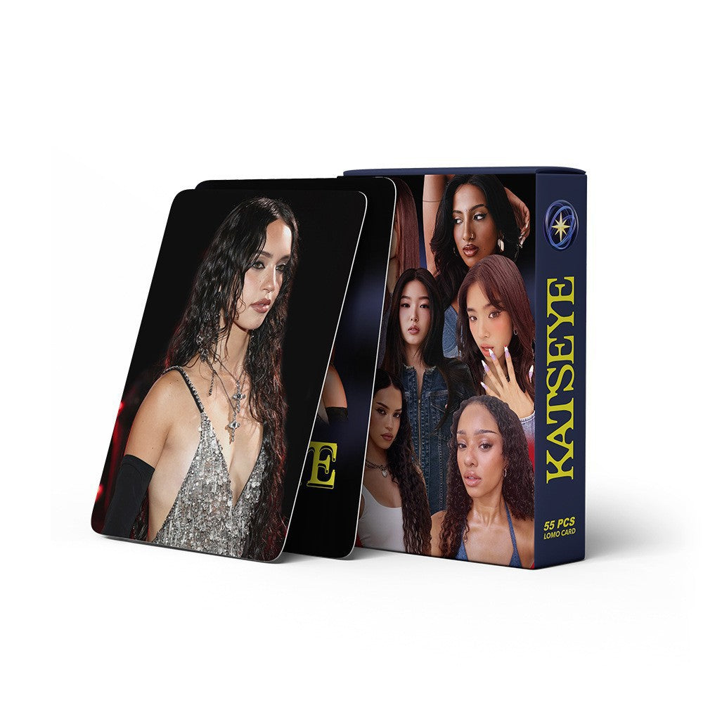 [Në Gjendje] KATSEYE lomocards (55pcs)
