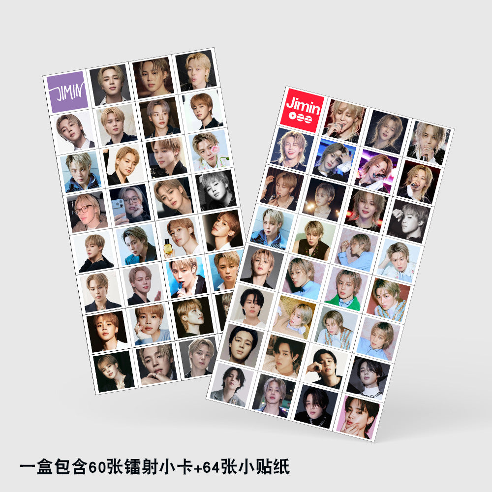 [Në Gjendje] BTS Jimin 2026 holographic lomocards (124pcs)