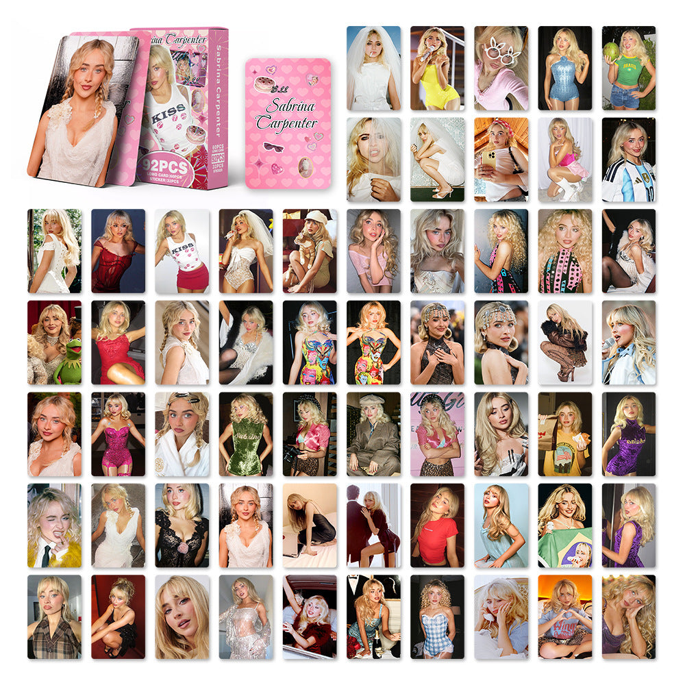 [Në Gjendje] Sabrina Carpenter New lomocards (92pcs)