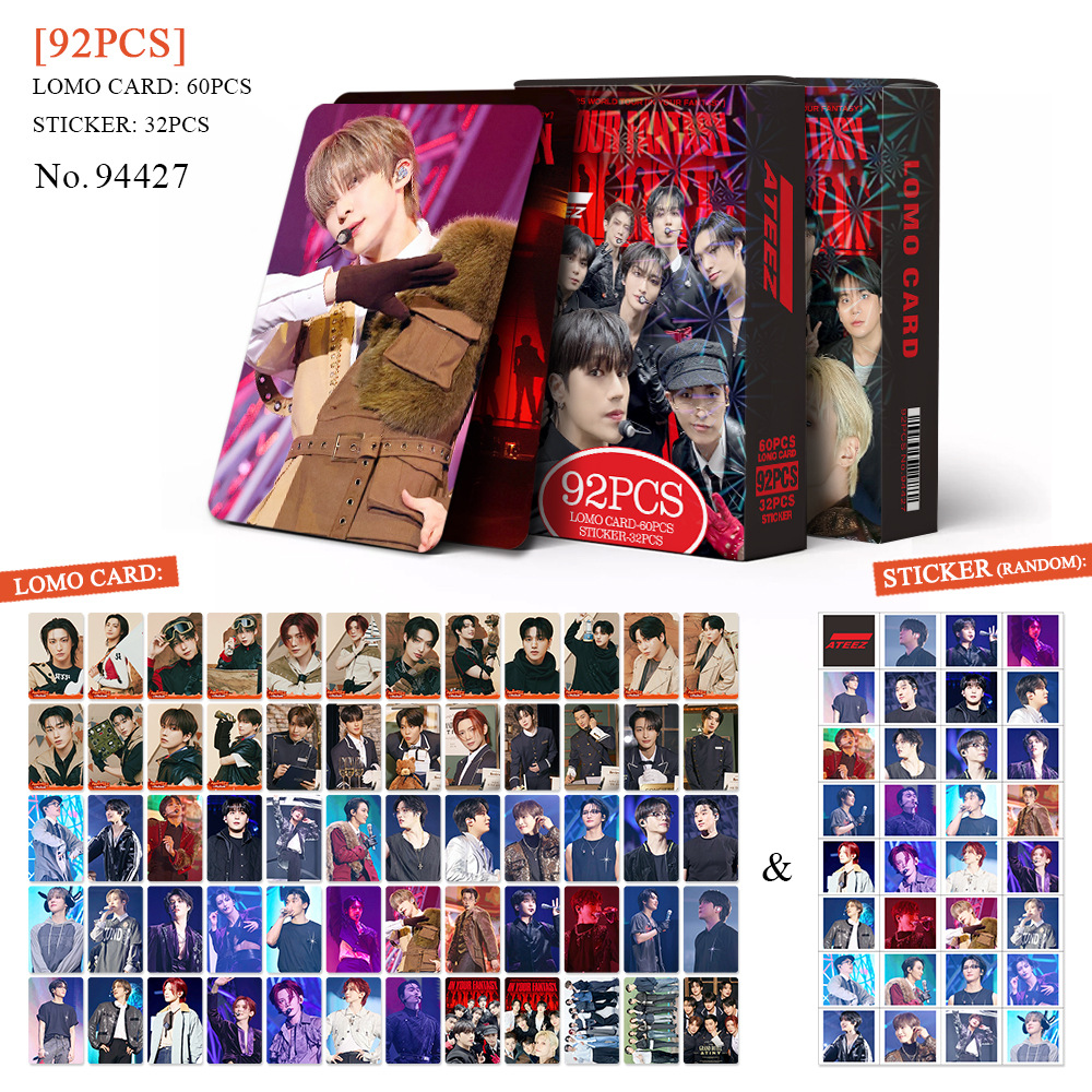 [Në Gjendje] ATEEZ 'In Your Fantasy' lomocards (92pcs)