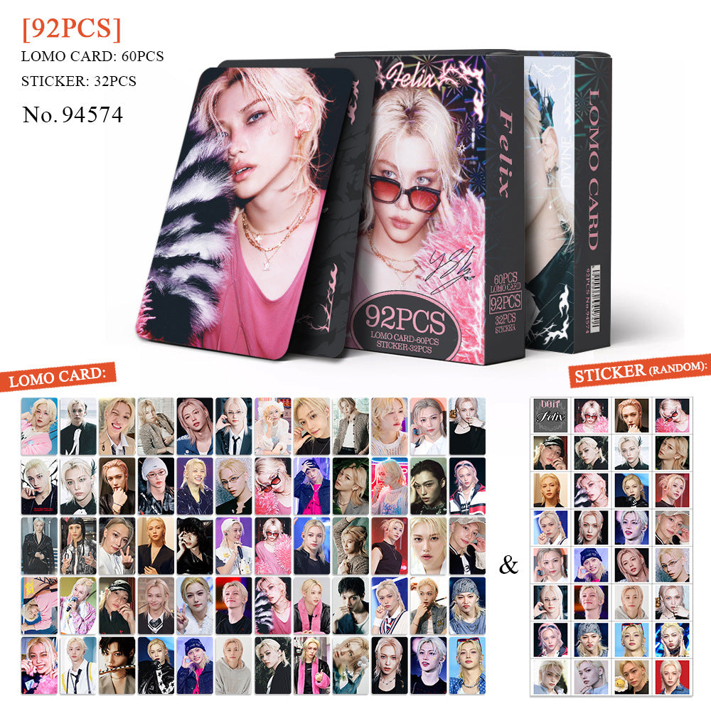 [PRE-ORDER] STRAY KIDS Felix lomocards (92pcs)