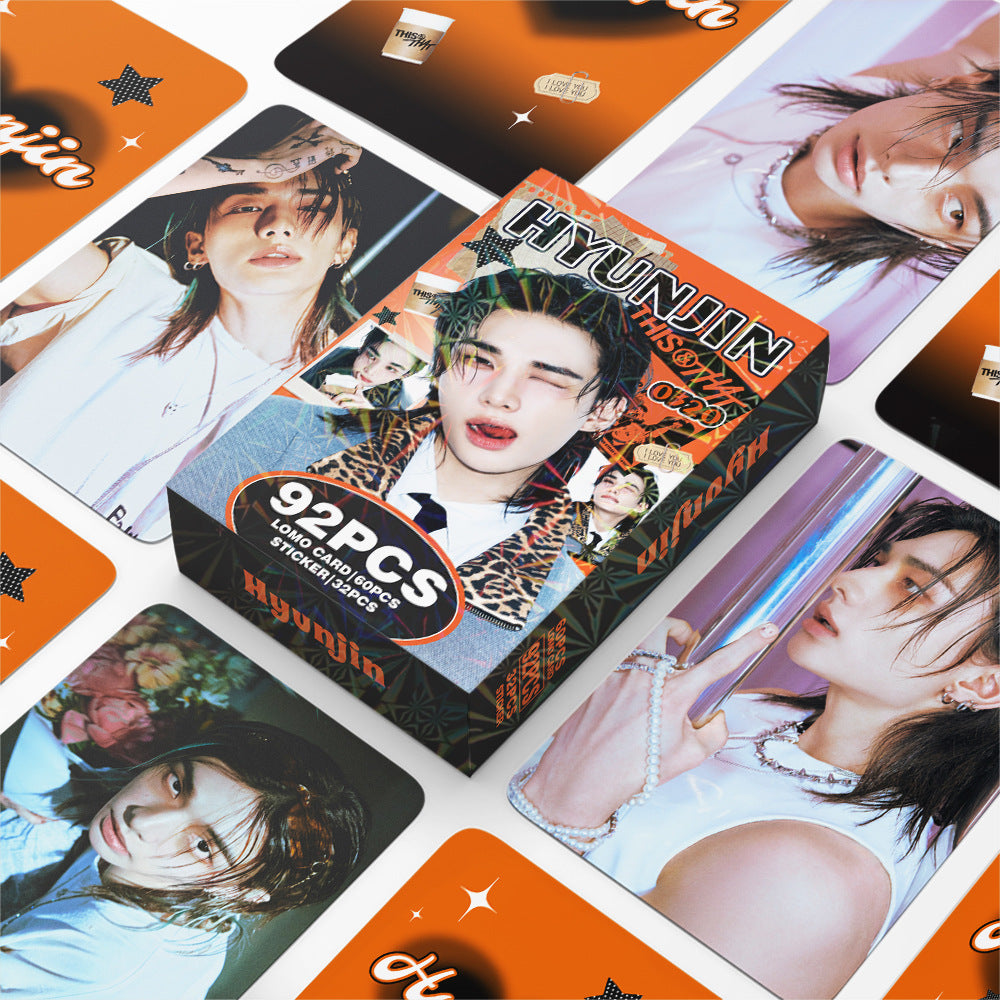 [Në Gjendje] Stray Kids HYUNJIN 'This & That' lomocards (92pcs)