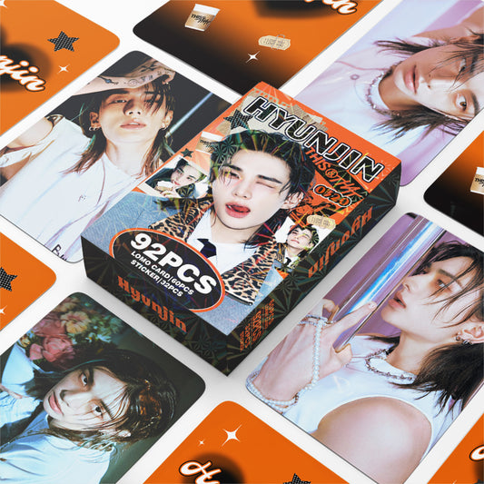 [Në Gjendje] Stray Kids HYUNJIN 'This & That' lomocards (92pcs)